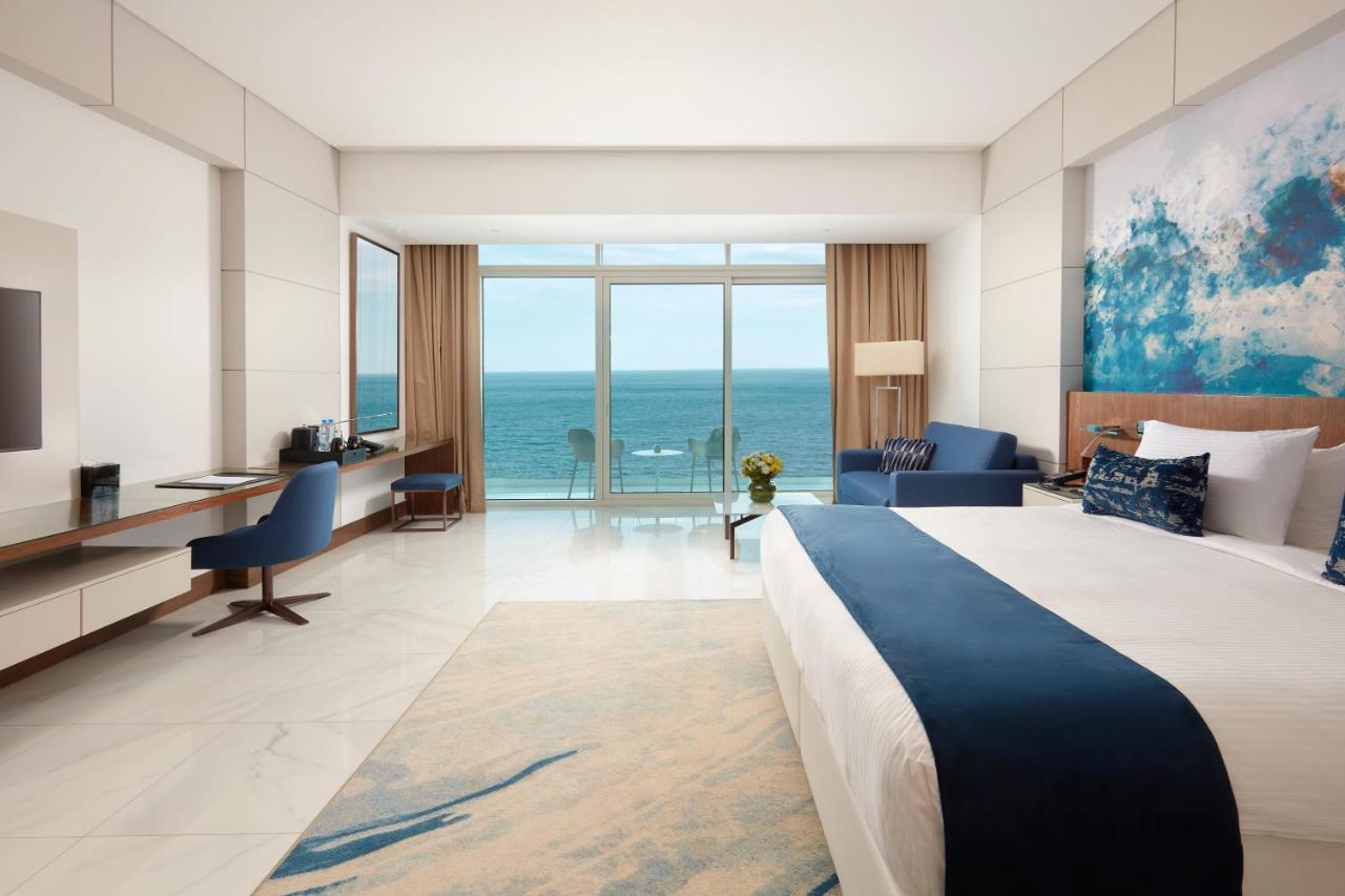 Royal M Al Aqah Beach Resort By Gewan Buitenkant foto Deluxe Room