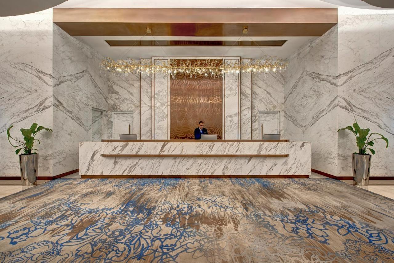 Royal M Al Aqah Beach Resort By Gewan Buitenkant foto The hotel's lobby