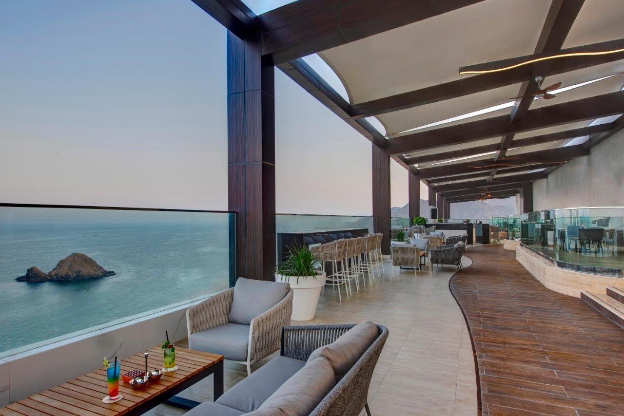 Royal M Al Aqah Beach Resort By Gewan Buitenkant foto The View