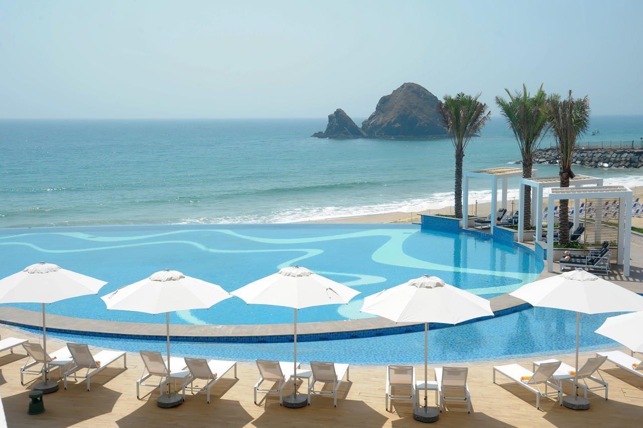 Royal M Al Aqah Beach Resort By Gewan Buitenkant foto The Cove Rotana Resort