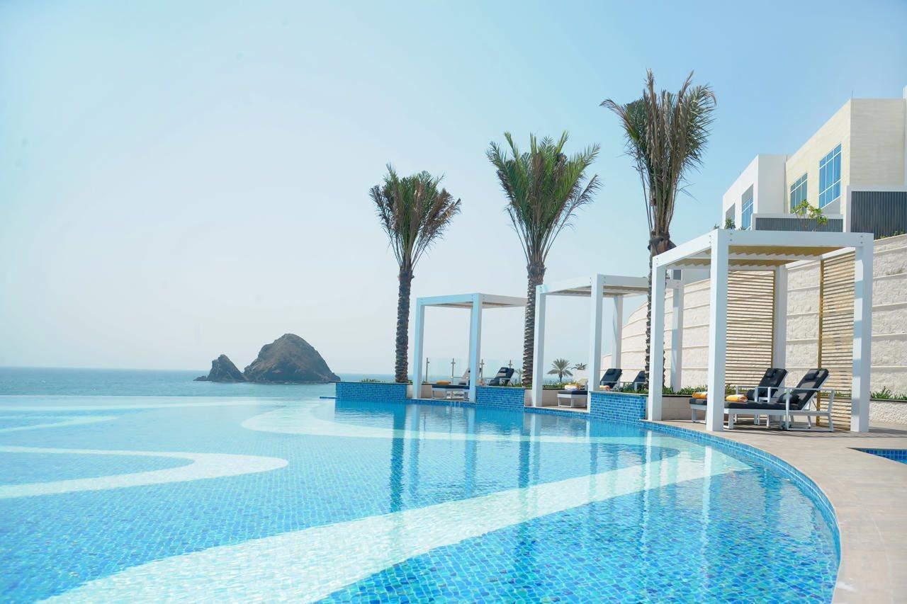 Royal M Al Aqah Beach Resort By Gewan Buitenkant foto The Cove Rotana Resort